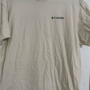Columbia Men's Light Tan Short Sleeve Tee